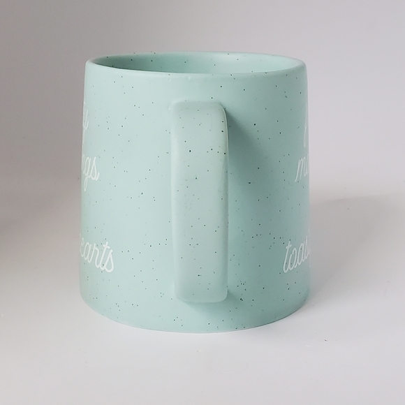 Indigo Mug "Frosty Mornings & Toasty Hearts" Coffee Cup - Picture 5 of 9